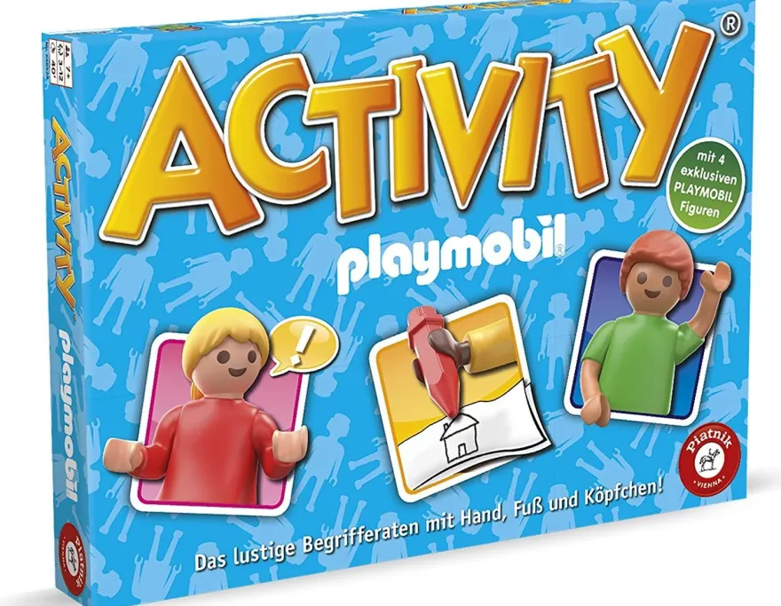 Piatnik - Activity Playmobil Brettspiel Kinderspiel Ratespiel