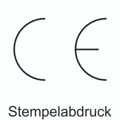 Pickardt Handschlagstempel Schlagstempel mit CE Logo Einschlaglogo Motiv DIY SALE !