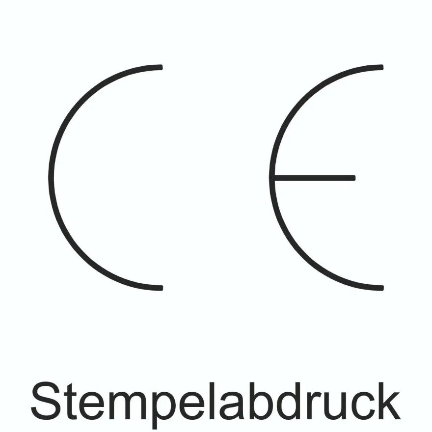 Pickardt Handschlagstempel Schlagstempel mit CE Logo Einschlaglogo Motiv DIY SALE !