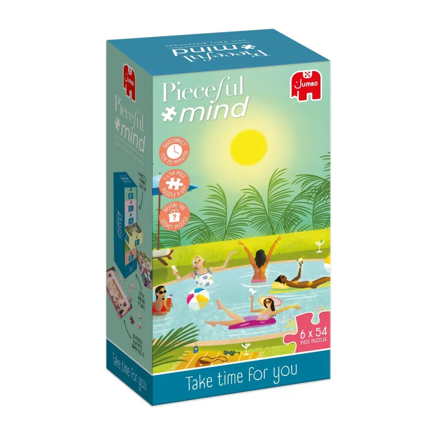 Pieceful Mind, Nimm dir Zeit für dich, 6 Puzzles mit je 54 Teile