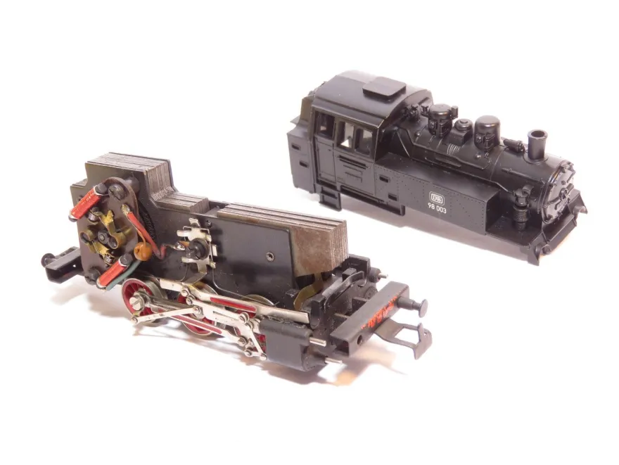 Piko - Dampflok BR 98 003 - Bastler - Tüftler - Defekte Ware - HO - 1:87 - Nr. 077