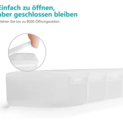 Pillenbox 7 Tage für Medikamente Vitamine BPA-frei Tablettenbox