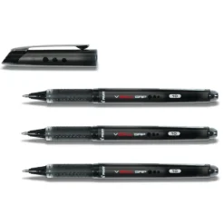 Pilot V-Ball Grip 10 im 3er-Set schwarz