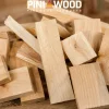 PINI Brennholz 100% Buche Kammergetrocknet Holzabschnitte 480 kg Palette