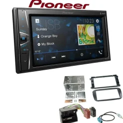 Pioneer Autoradio Bluetooth Touchscreen USB für Ford Mondeo IV 2007-2014
