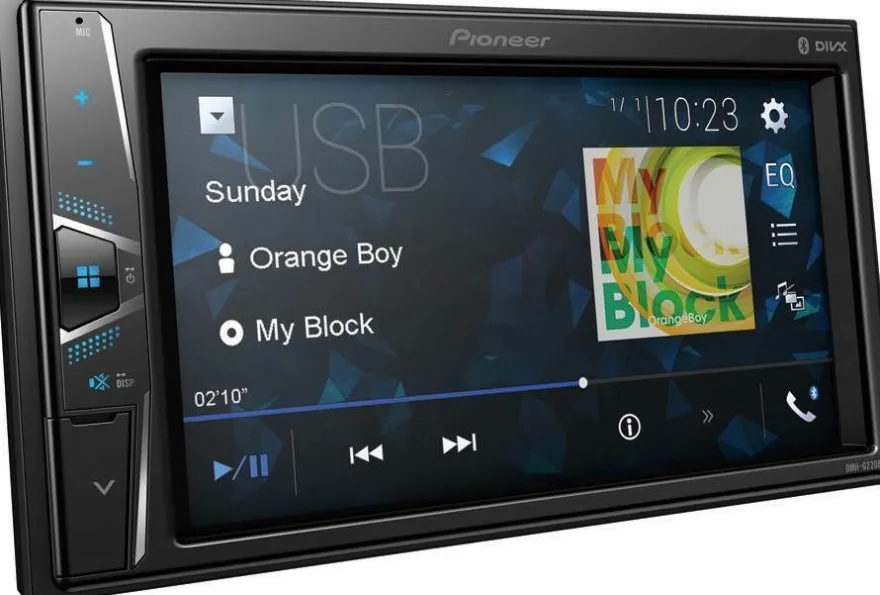 Pioneer Autoradio Bluetooth Touchscreen für Porsche Cayenne 2002-2010 schwarz