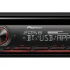 Pioneer Autoradio CD Bluetooth Spotify USB für Opel Corsa D matt chrom Canbus