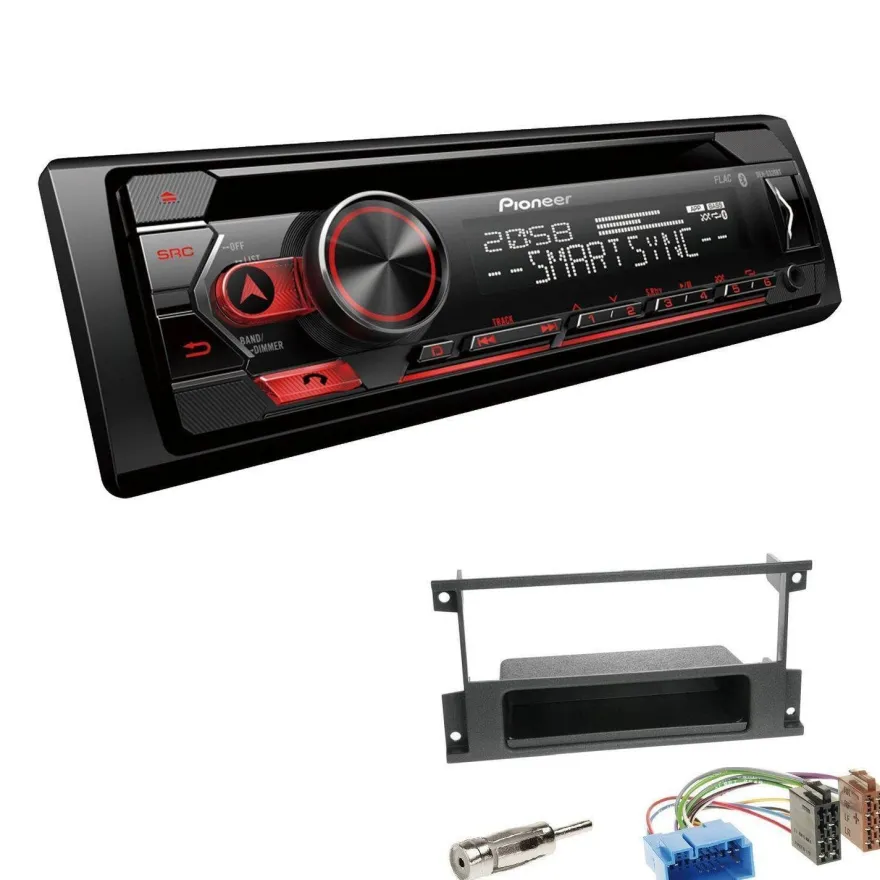 Pioneer 1-DIN Autoradio CD Bluetooth Spotify USB für Suzuki Liana 2001-2004