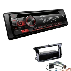 Pioneer 1-DIN Autoradio CD Bluetooth Spotify USB für Skoda Yeti piano black