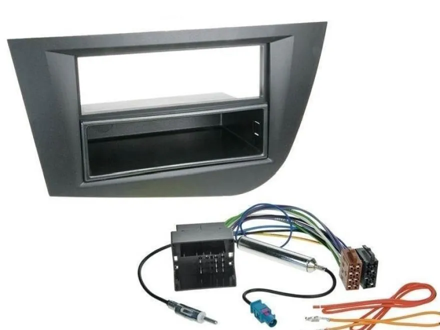Pioneer 1-DIN Autoradio CD Bluetooth Spotify USB für Seat Leon 2005-2009 schwarz