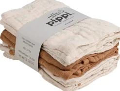 Pippi Babywear Kinder Windeln Organic cloth Muslin (6-pack)
