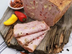 Pizza Leberkäse | Pizza - Fleischkäse | aufgeschnitten ( ca. 250 gr.)