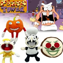 Pizza Tower Plüsch Puppe für Kinder Baby Peppino Pepperman Stuffed Doll Spielzeug