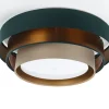 Plafond Trinity Deckenleuchte Becher weiß 60cm Version 1 Grün, Beige, Kupfer