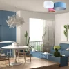 Plafond Trio 35 Metall Weiß 50|40|30 Lampenschirmhöhe...