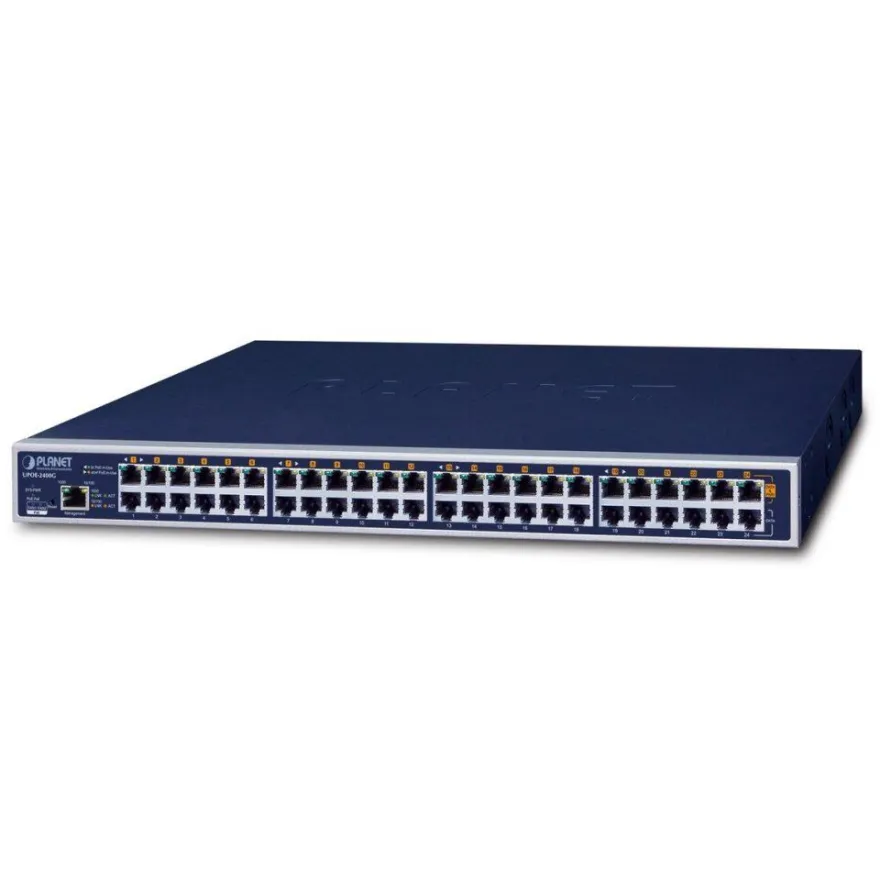 PLANET 24-Port Gigabit 60W Ultra PoE Managed Injector Hub