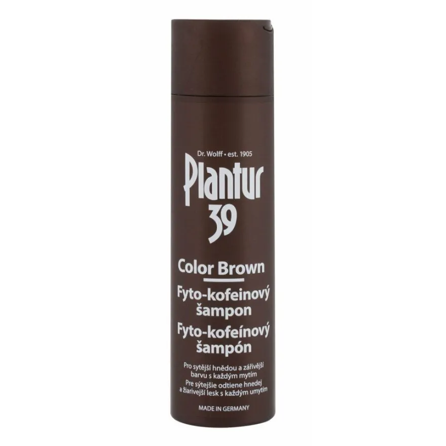 Plantur 39 Phyto-Coffein Color Brown 250ml - Shampoo for Women Colored
