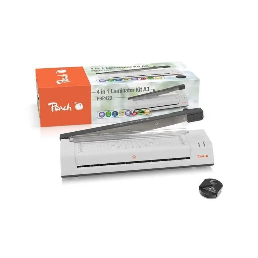 Plastifiziergerät Peach PBP420 A3 Laminiergerät weiß