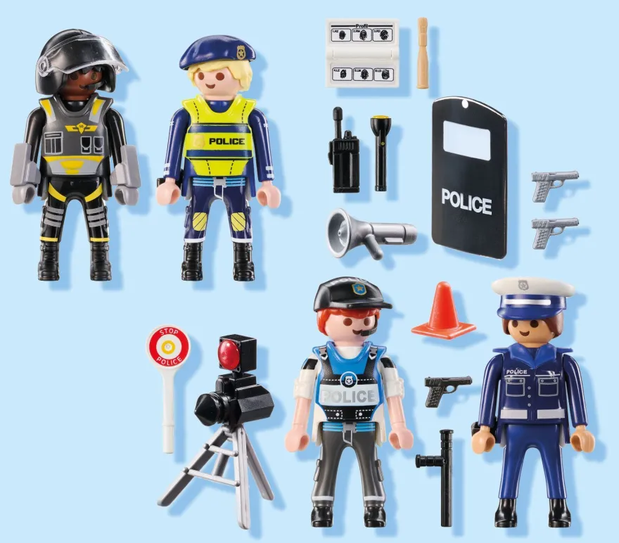 Playmobil® ActionHeroes 71730 Figurenset Polizei