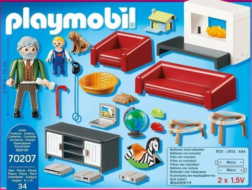 Playmobil Dollhouse Puppenhaus Möbel Set: 70206 70207 70208 70209 70210 70211 - neu