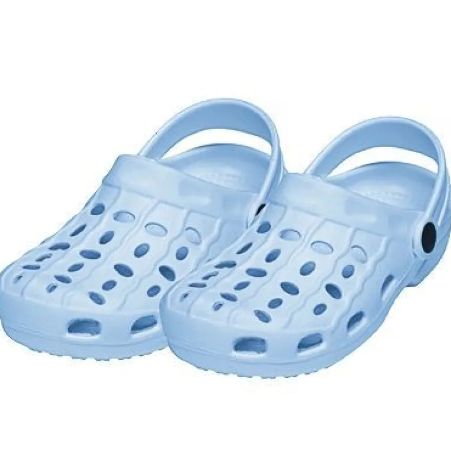 Playshoes Badesandalen Eva Kinder Clogs Hellblau