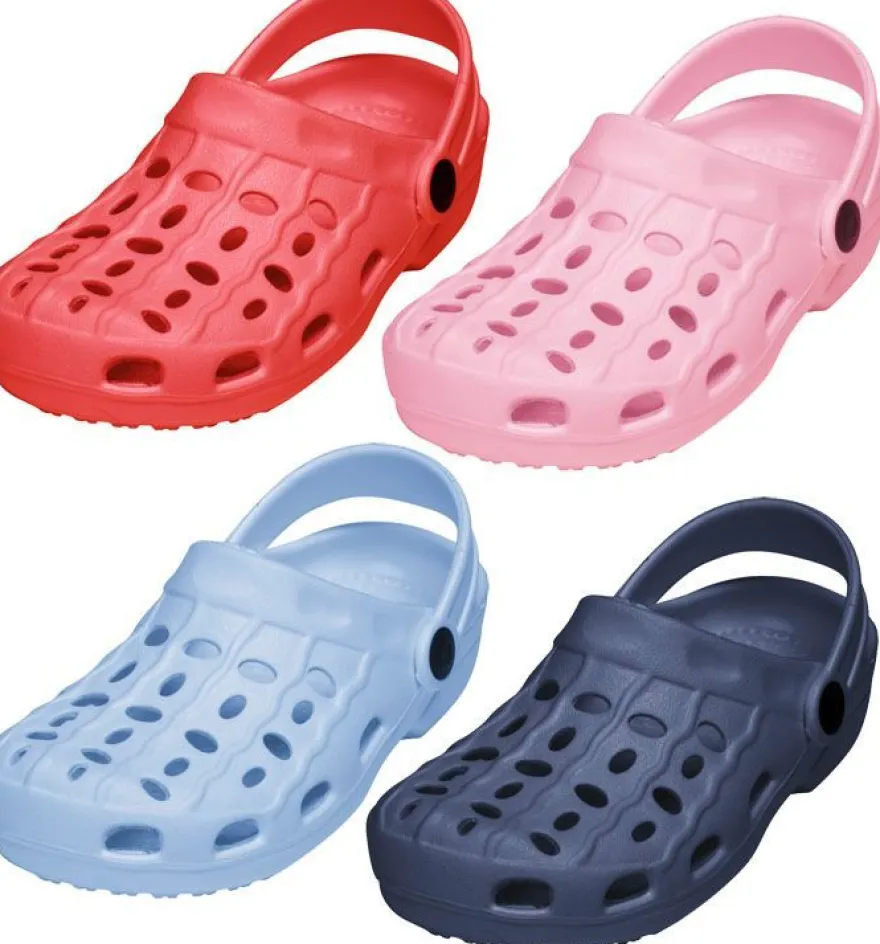 Playshoes Badesandalen Eva Kinder Clogs Hellblau