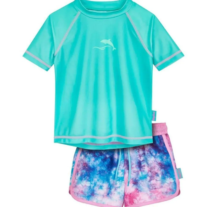 Playshoes Kinder Badeset UV-Schutz Bade-Set Batik 461492