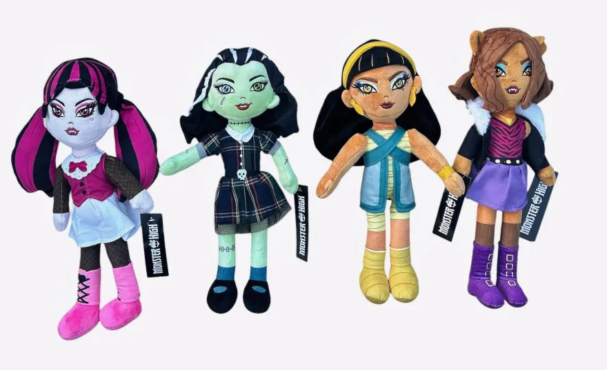 Plüschfigur Monster High Figur Stofffigur Kuscheltier 40 cm Groß Neu