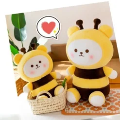 Plüsch Spielzeug Bienenpuppe Plüschtier in Bienenform