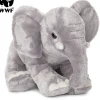 Plüschtier Elefant (Rüssel runter, 25cm) Kuscheltier Stofftier Elephant
