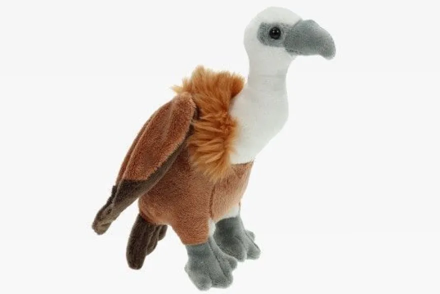 Plüschtier Geier 23 cm Aasfresser Stofftiere Kuscheltiere Vogel Vögel Falknerei