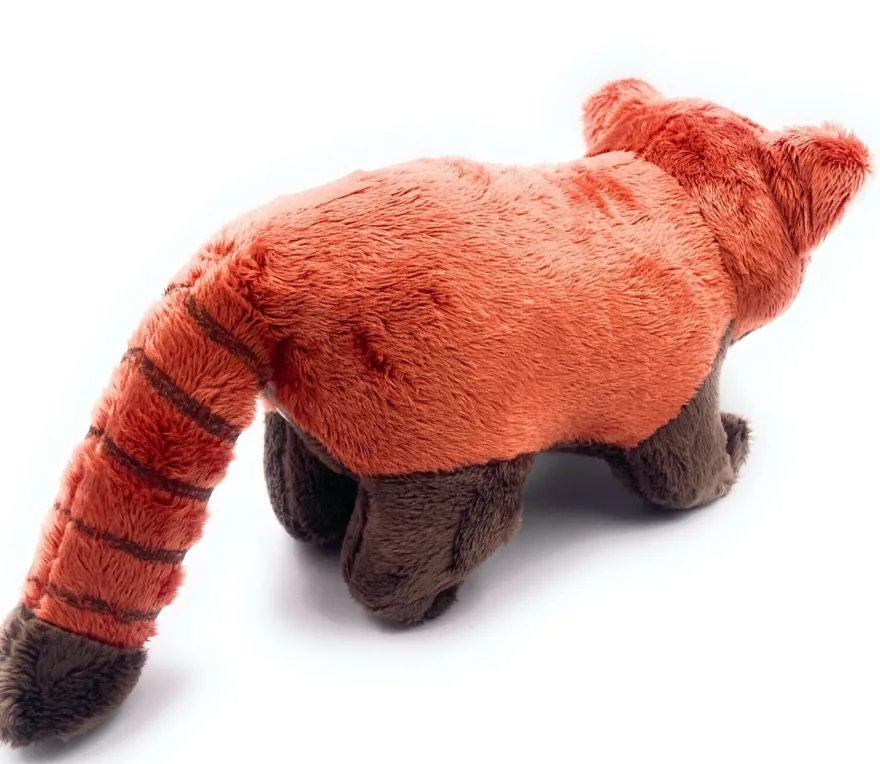 Plüschtier Kuscheltier Stoff Tier Roter Panda Feuerfuchs stehend 27 cm (Gr. 27)