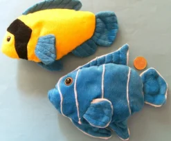 Plüschtier trop. Fische Kuscheltiere Stofftiere Fisch Angler Zierfische