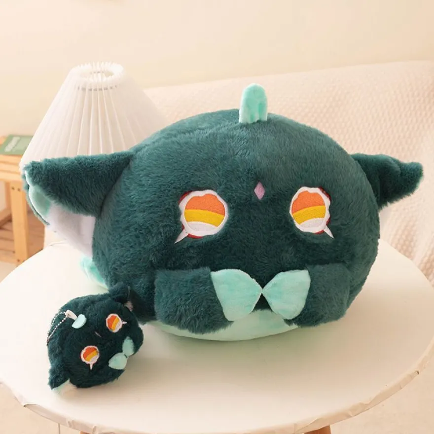 Plüschtier Xiao Katze Kinder Soother Puppe Genshin Impact Kissenpuppe Merchandise