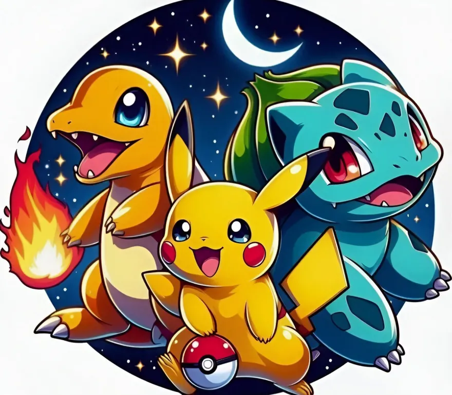 Pokemon Pikachu Essbar Zuckermasse Tortenbild Tortenaufleger + 4 Muffin p15