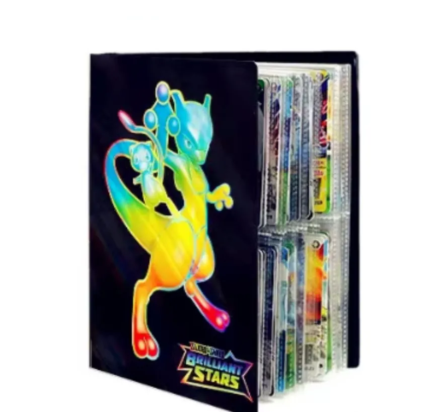Pokemon Sammelalbum Mewtu & Regenbogen Sammelmappe für 240 Karten