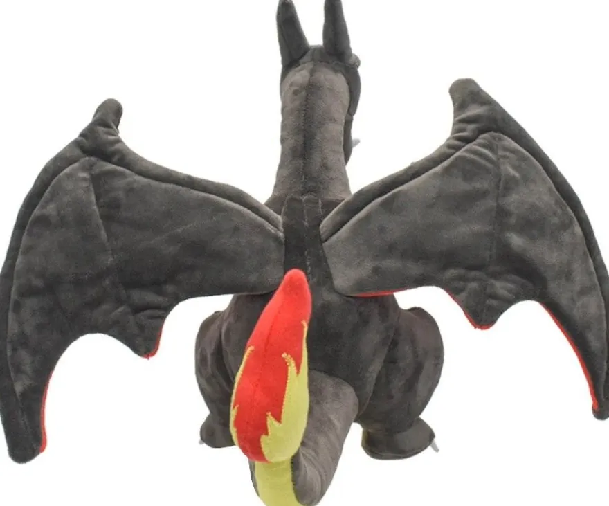 Pokemon Shiny Glurak Charizard - Plüsch Figur Stofftier Takara Tomy Kuscheltier 30 cm