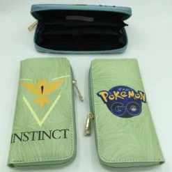 Pokémon Cartoon Thema01 lange Brieftasche Junge Mädchen Geldbörsen Card Purse