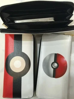 Pokémon Cartoon Thema01 lange Brieftasche Junge Mädchen Geldbörsen Card Purse