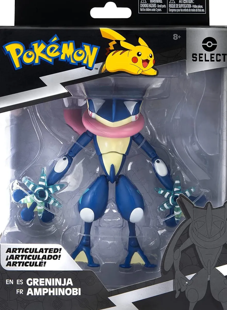 Pokémon - 25. Jubiläum Select Figur - Quajutsu (15cm) Sammelfigur Actionfigur