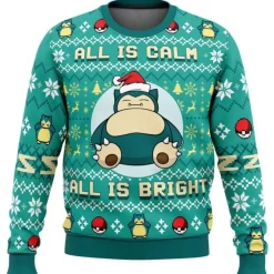 Pokémon Pikachu Rundhalspullover Snorlax Gengar 3D Druck Sweatshirt Weihnachts Hoodie