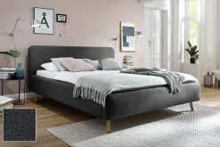 Polsterbett Bett MATTIS Stoffbezug Aspen