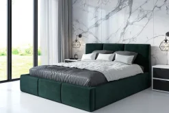 Polsterbett VEROM-OM Bettkasten Lattenrost Stauraumbett Doppelbett Schlafzimmer