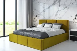 Polsterbett VEROM-OM Bettkasten Lattenrost Stauraumbett Doppelbett Schlafzimmer