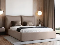 Polsterbett Werona Doppelbett Bettgestell Lattenrost mit Bettkasten