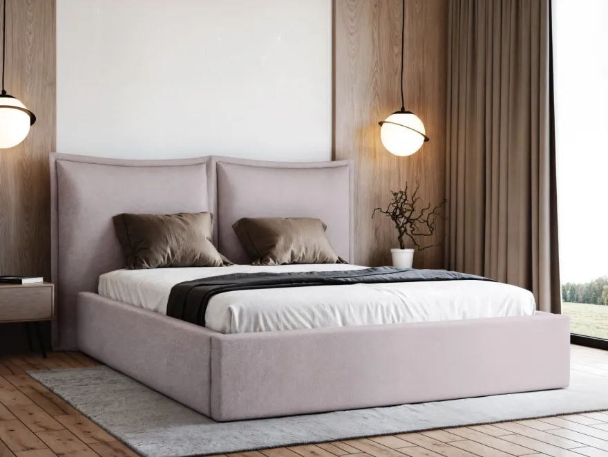 Polsterbett Werona Doppelbett Bettgestell Lattenrost mit Bettkasten