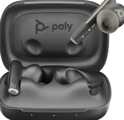 Poly Standard Lade Etui schwarz für Voyager Free 60