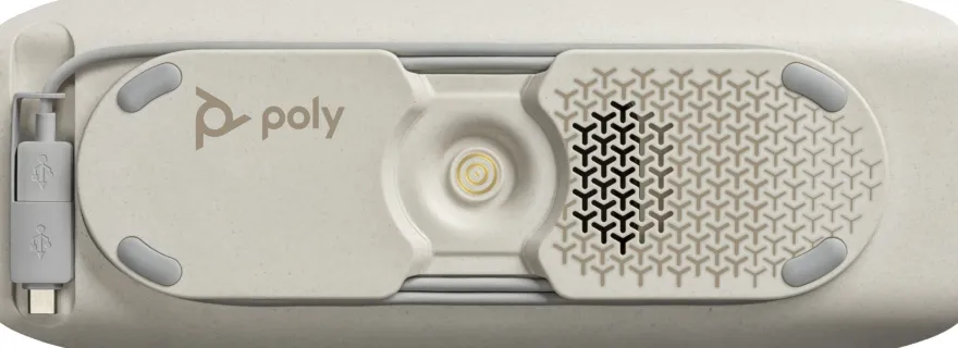 Poly Sync 40+ Konferenz Lautsprecher Teams (BT, USB-A und USB-C)