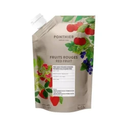 Ponthier Rote Früchte Fruchtpüree 6x 1kg Premium Beerenpüree 90% Frankreich Serbien