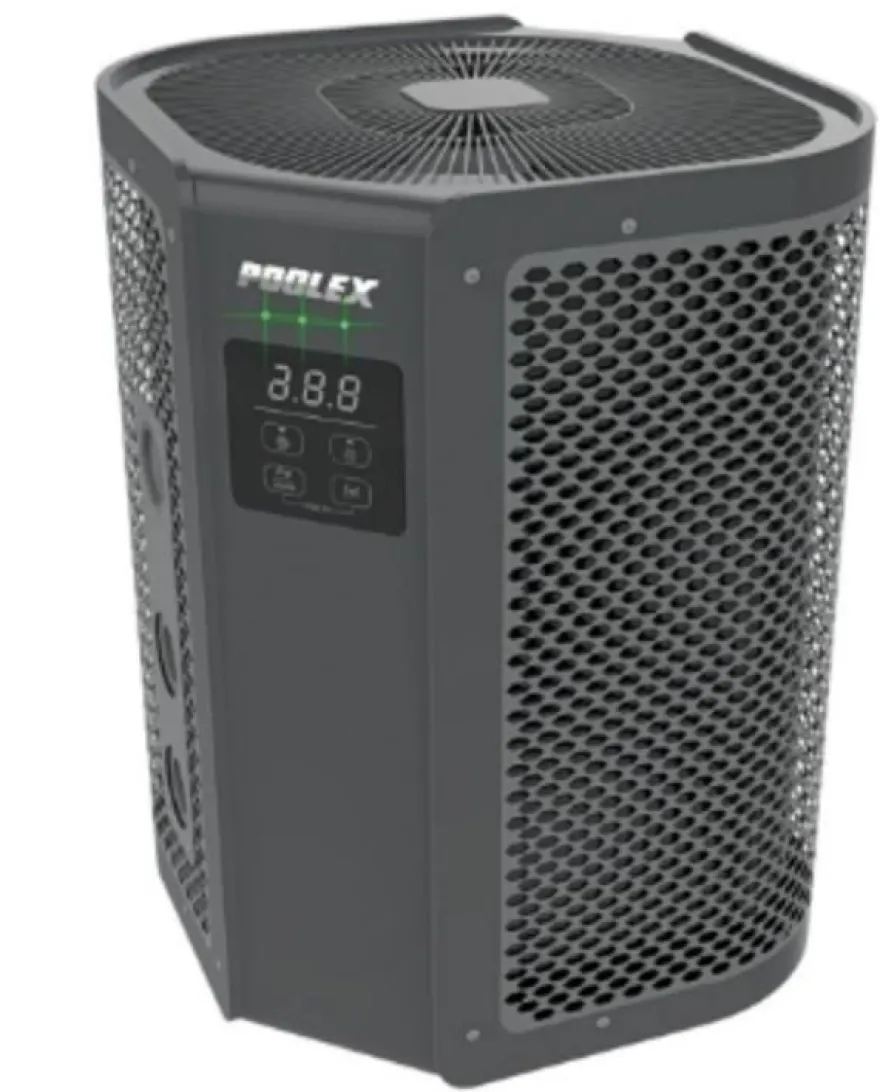 Poolex Jetline Pool Wärmepumpe Fi 9,5kW Full-Inverter 40-50m3 WIFI Salz kompatibel